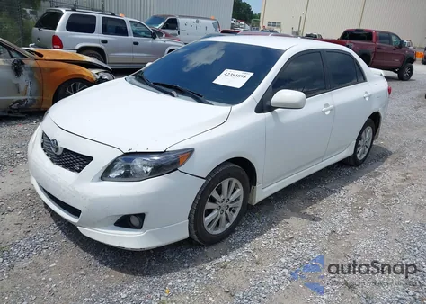 2010 Toyota Corolla S from USA, damaged, VIN 2T1BU4EE6AC355044